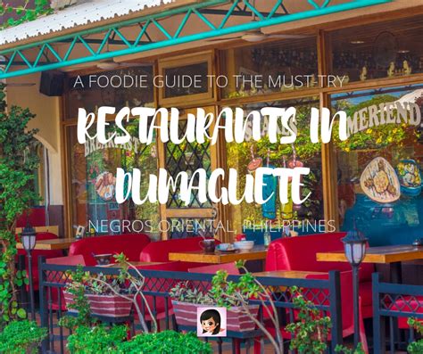 best food in dumaguete|Best Restaurants in Dumaguete City, Philippines .